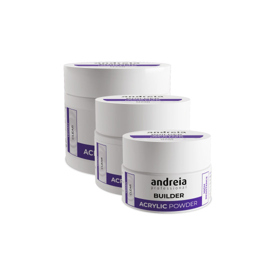 Acrylic Powder - Clear - Andreia Professional