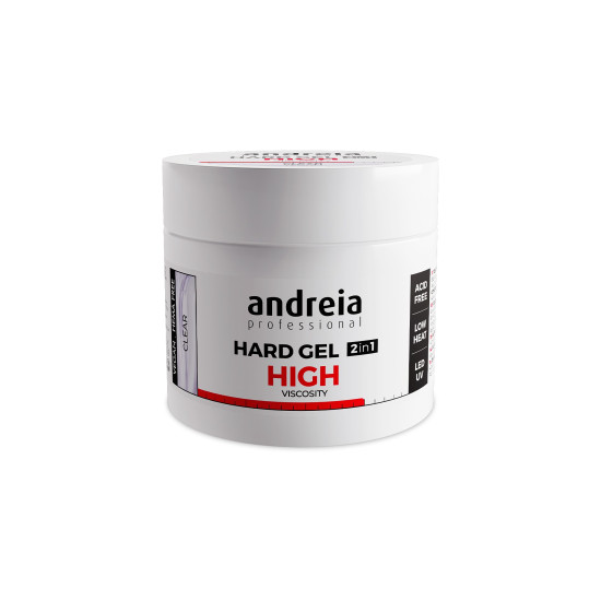 Hard Gel 2 in 1 - Clear (High viscosity) 200Gr