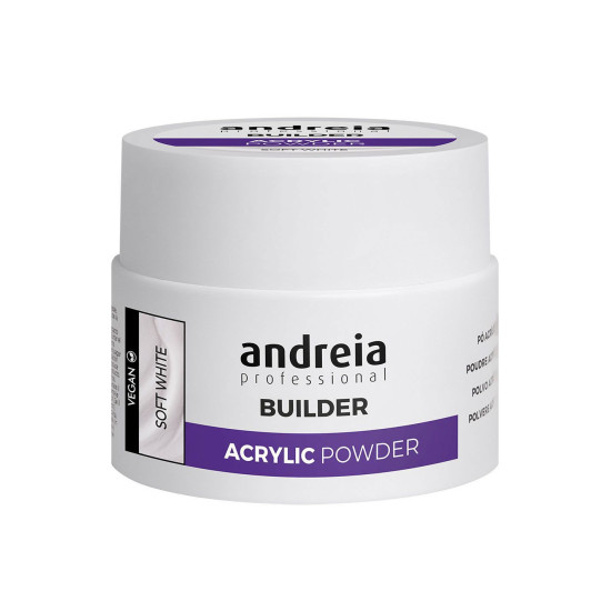Acrylic Powder - Soft White - Andreia Professional