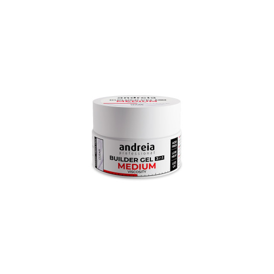 Builder Gel 3 in 1 - Clear (Medium viscosity) 44Gr