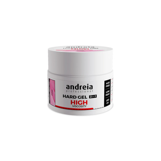 Hard Gel 2 in 1 - Pink (High viscosity) 44Gr