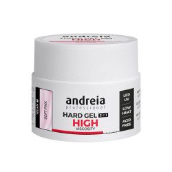 Hard Gel 2 in 1 - Soft Pink (High viscosity) - Andreia Professional