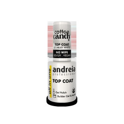 Cotton Candy Top Coat Milky White