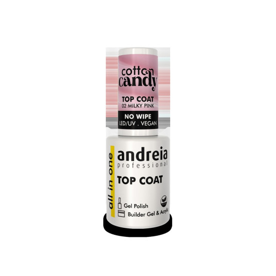 Cotton Candy Top Coat Milky Pink