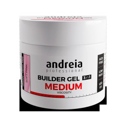 Builder Gel 3 in 1 - Soft Pink (Medium viscosity) 200Gr