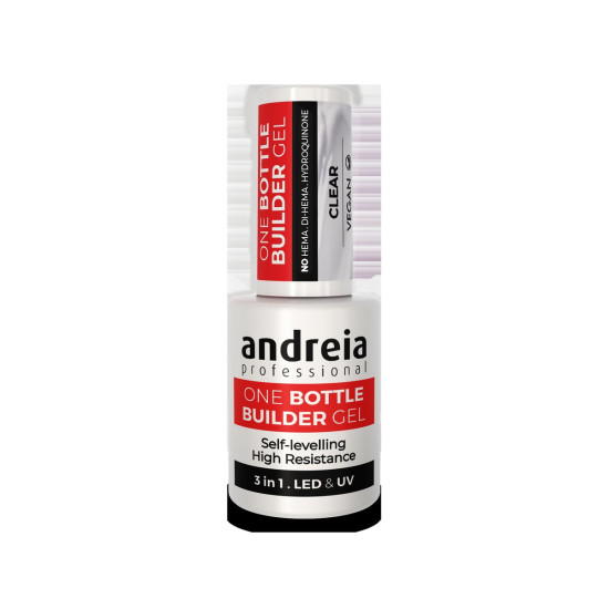 One Bottle Builder Gel 3 in 1 - Clear (Low viscosity)
