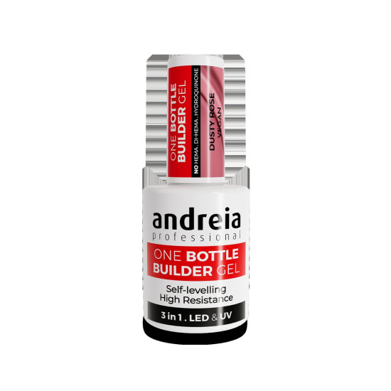 One Bottle Builder Gel 3 in 1 - Dusty Rose (Low viscosity)