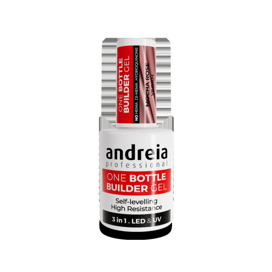 One Bottle Builder Gel 3 in 1 - Mocha Rose (Low viscosity)