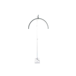 Candeeiro de pé led 180º - branco