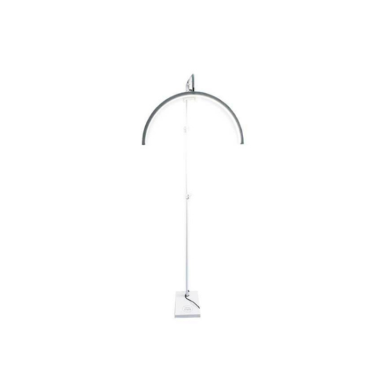 Candeeiro de pé led 180º - branco