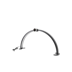 Candeeiro smart 180º de mesa - PRETO RELOGIO DIGITAL