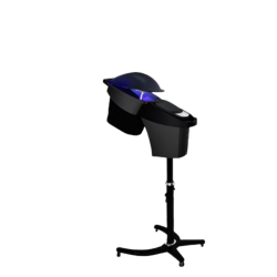 Vaporizador de ozono com cromoterapia - cor preto