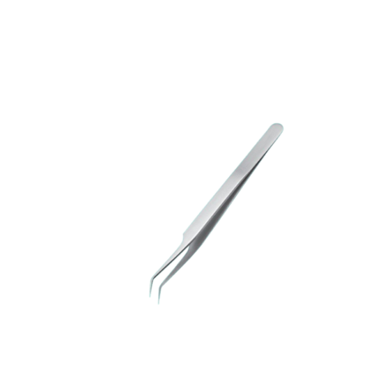 Pinça curva para extensão de pestanas GL NAILS