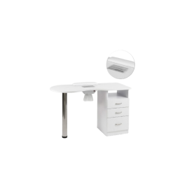 Mesa de manicure com aspiração