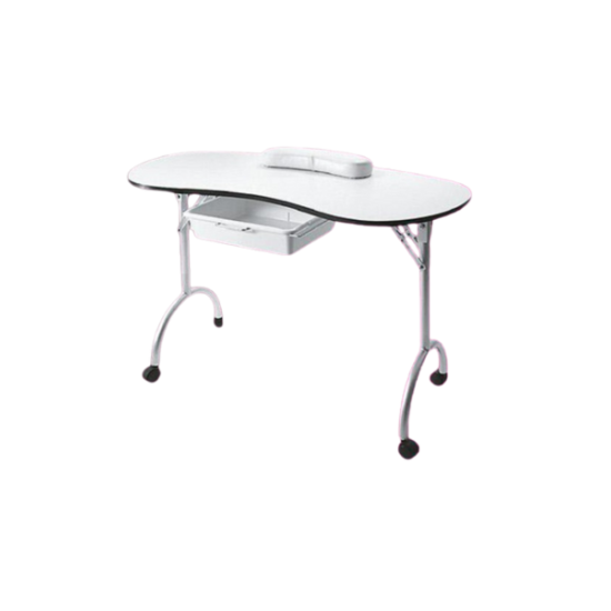 Mesa de manicure desmontável sem aspiração