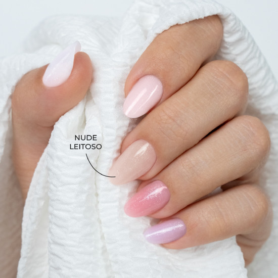 BUILDER GEL MV SHIMMER NUDE LEITOSO, 50G