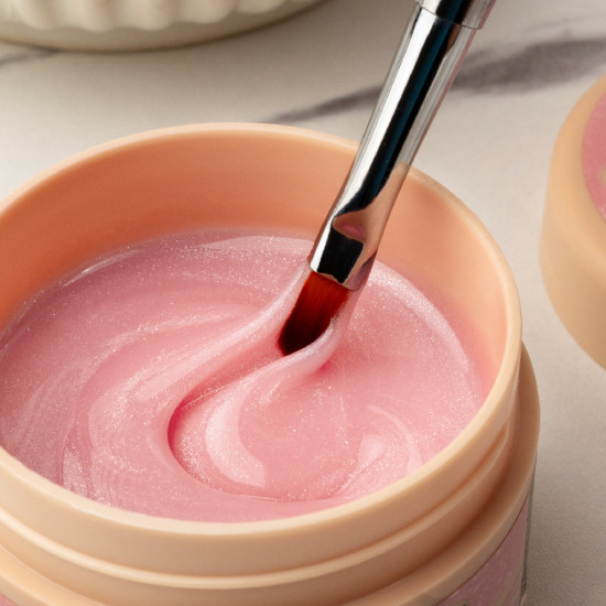 BUILDER GEL MV SHIMMER ROSA BLUSH LEITOSO, 50G