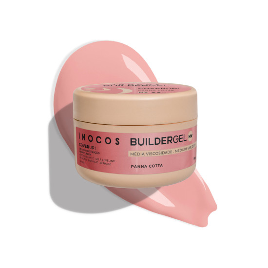 GEL CONSTRUÇÃO INOCOS COVER UP PANACOTA MV, 50G