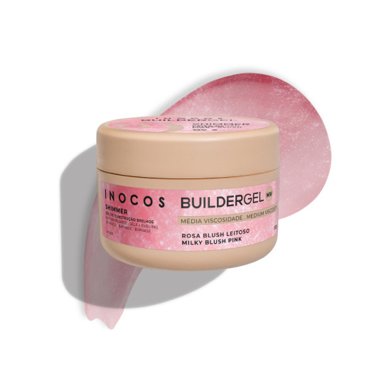GEL CONSTRUÇÃO INOCOS ROSA LEITOSO AV, 50G