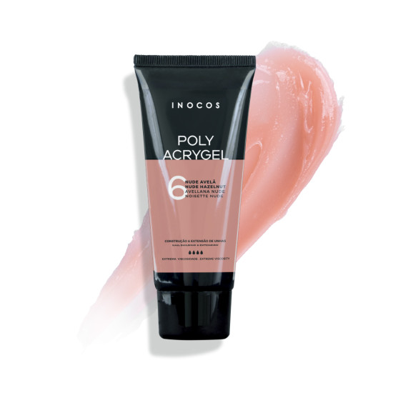 POLYACRYGEL INOCOS BISNAGA NUDE AVELÃ , 60G