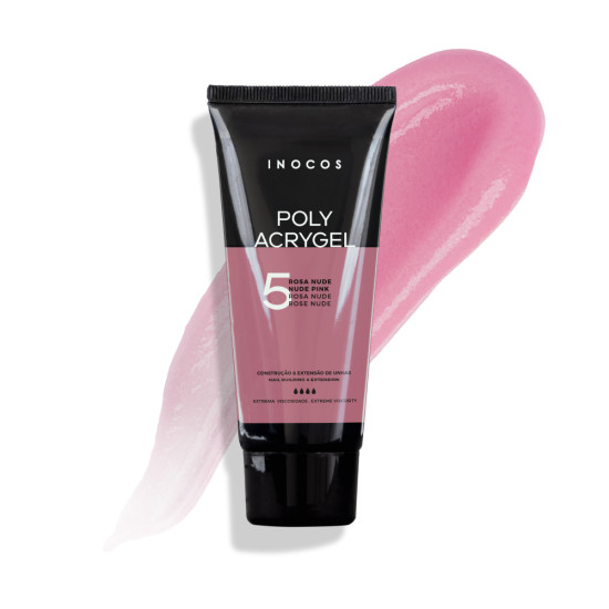 POLYACRYGEL INOCOS BISNAGA ROSA NUDE, 60G