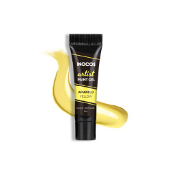 PAINT GEL ARTIST INOCOS AMARELO, 5ML