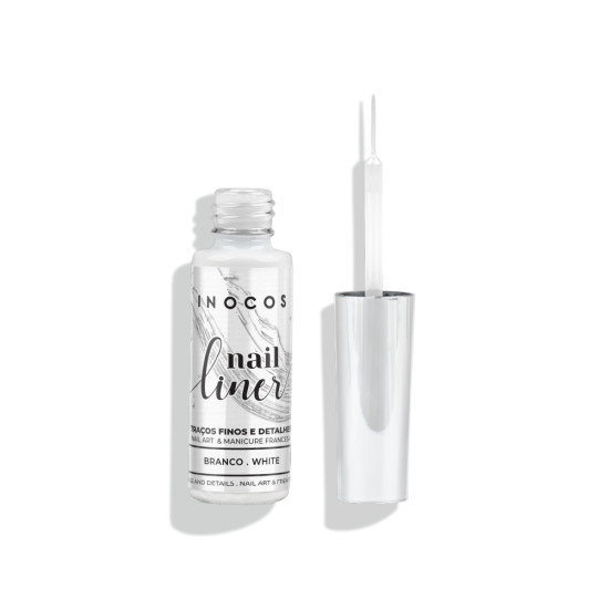 NAIL LINER INOCOS BRANCO, 8ML