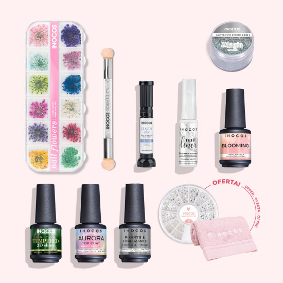 KIT NAIL ART INICIAÇÃO INOCOS  **WORKSHOP DISPONIVEL