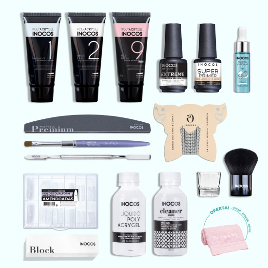 KIT POLYACRYGEL INOCOS  **WORKSHOP DISPONIVEL