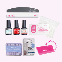 KIT SOFT GEL TIPS INOCOS **WORKSHOP DISPONIVEL