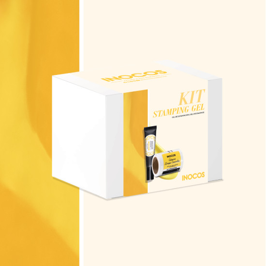 KIT STAMPING GEL INOCOS  **WORKSHOP DISPONIVEL