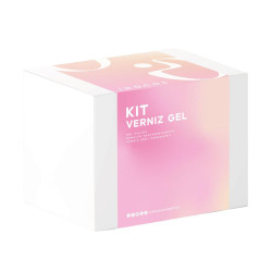 KIT VERNIZ GEL INOCOS C/ LÂMPADA LED/UV 48W  **WORKSHOP DISPONIVEL