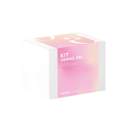 KIT VERNIZ GEL INOCOS C/ LÂMPADA LED/UV 48W  **WORKSHOP DISPONIVEL