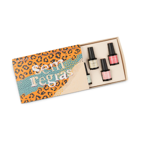 PRESS KIT VERNIZ GEL COLECAO SEM REGRAS