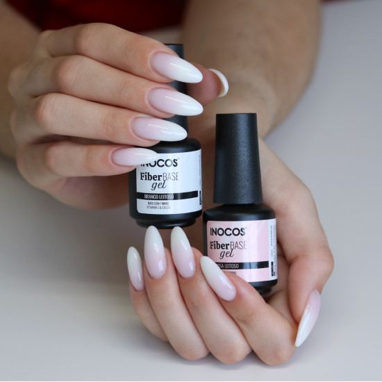 FIBER BASE INOCOS C/VITAM. BRANCO LEITOSO, 15ML