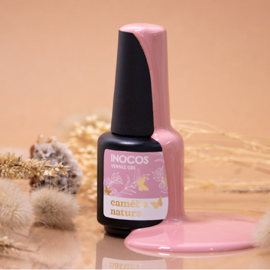 VERNIZ GEL INOCOS CAMÉLIA  NATURA LOVERS, 15ML