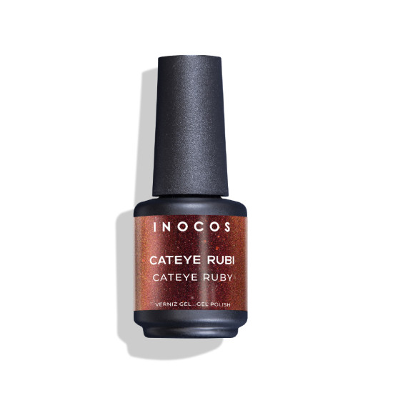 VERNIZ GEL INOCOS CATEYE RUBI, 15ML