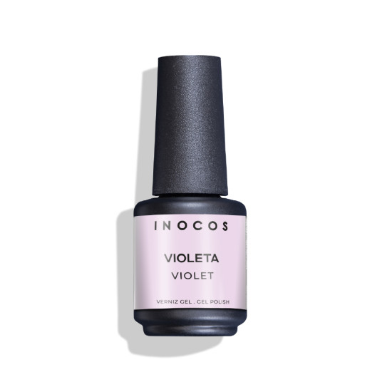 VERNIZ GEL INOCOS COL. FLORA - VIOLETA, 15ML