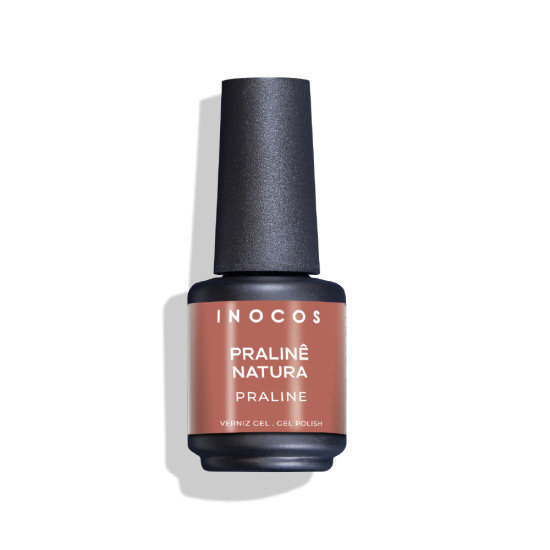 VERNIZ GEL INOCOS PRALINE NATURA LOVERS, 15ML