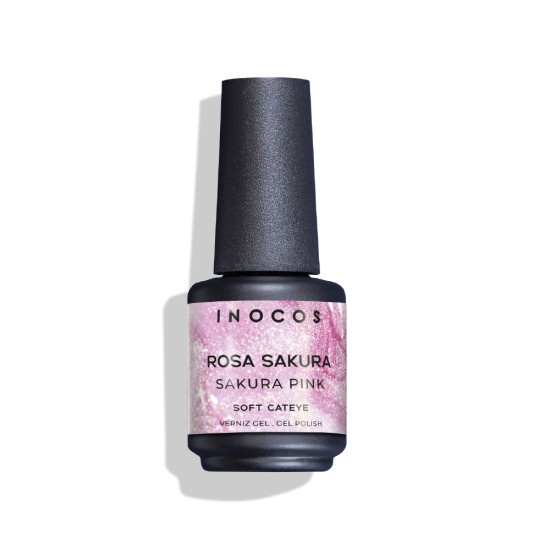 VERNIZ GEL INOCOS SOFT CATEYE ROSA SAKURA, 15ML