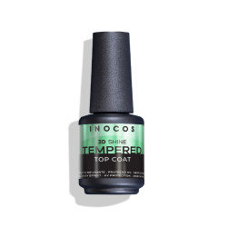 VERNIZ GEL INOCOS TOP TEMPERED 3D SHINE, 15ML