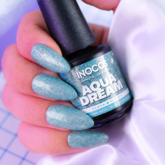 VERNIZ GEL INOCOS FB2 AQUA DREAM, 15ML