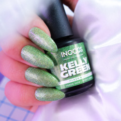 VERNIZ GEL INOCOS FB3 KELLY GREEN, 15ML