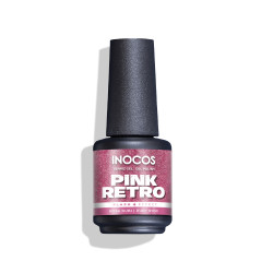 VERNIZ GEL INOCOS FB4 PINK RETRO, 15ML