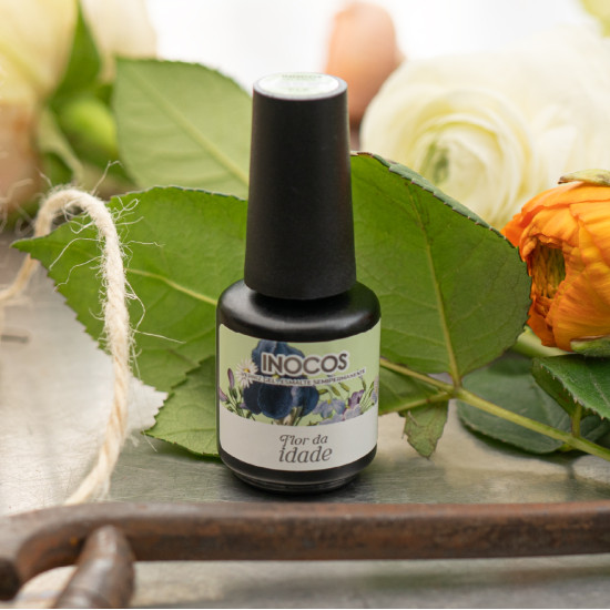 VERNIZ GEL INOCOS FL6 FLOR DA IDADE, 15ML