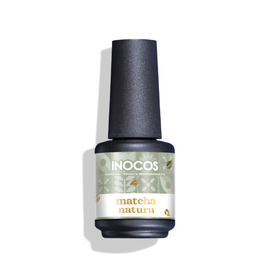 VERNIZ GEL INOCOS NT2 MATCHA NATURA, 15ML