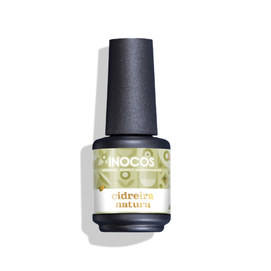 VERNIZ GEL INOCOS NT3 CIDREIRA NATURA, 15ML