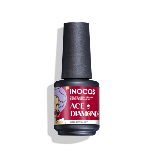 VERNIZ GEL INOCOS QH5 AS DE OUROS, 15ML