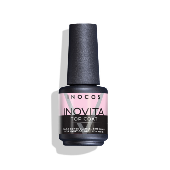 VERNIZ GEL TOP COAT INOVITA, 15ML