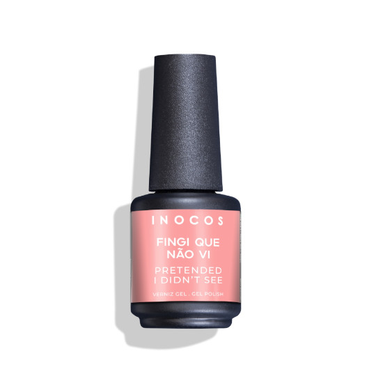 VERNIZ GEL INOCOS FINGI QUE NAO VI, 15 ML - SEM REGRAS GP515